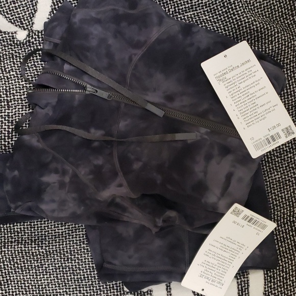 lululemon athletica Pants - Lulu Align HR Pant 25" & Hooded Define Jacket - Nulu Diamond Dye Graphite Grey